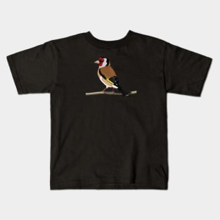 Goldfinch Bird Watching Birding Ornithologist Gift Kids T-Shirt